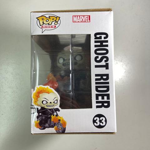 Ghost Rider (Glow in the Dark) - Marvel Funko Pop Ride 33 PX Preview Exclusive