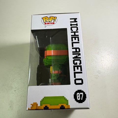 Michelangelo 8-BIT - Teenage Mutant Ninja Turtle TMNT Funko Pop Vinyl Figure (11.4 Cm L × 8.9 Cm W × 15.9 Cm H)