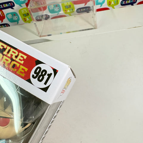 Shinra with Fire - Fire Force Funko Pop 981 Vinyl Figure