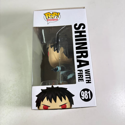 Shinra with Fire - Fire Force Funko Pop 981 Vinyl Figure