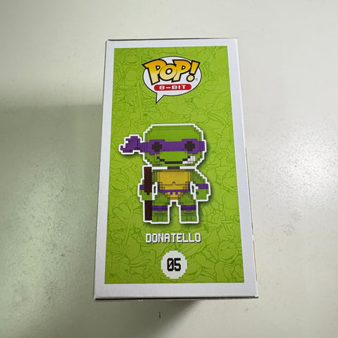 Donatello 8-BIT - Teenage Mutant Ninja Turtle TMNT Funko Pop 05 Vinyl Figure (11.4 Cm L × 8.9 Cm W × 15.9 Cm H)