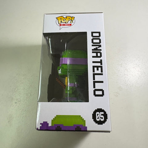 Donatello 8-BIT - Teenage Mutant Ninja Turtle TMNT Funko Pop 05 Vinyl Figure (11.4 Cm L × 8.9 Cm W × 15.9 Cm H)