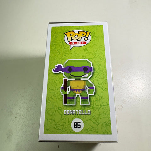 Donatello PURPLE 8-BIT - Teenage Mutant Ninja Turtles Funko Pop Exclusive Vinyl Figure (11.4 Cm L × 8.9 Cm W × 15.9 Cm H)