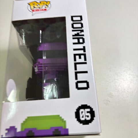 Donatello PURPLE 8-BIT - Teenage Mutant Ninja Turtles Funko Pop Exclusive Vinyl Figure (11.4 Cm L × 8.9 Cm W × 15.9 Cm H)