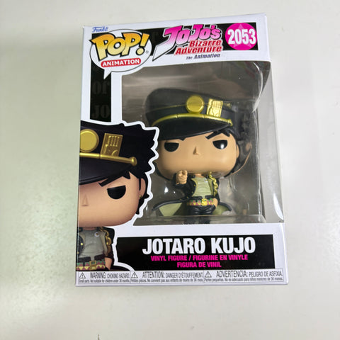BOX FLAW VIEW PHOTOS Jotaro Kujo - Jojo's Bizarre Adventure Funko Pop 2053 Vinyl Figure