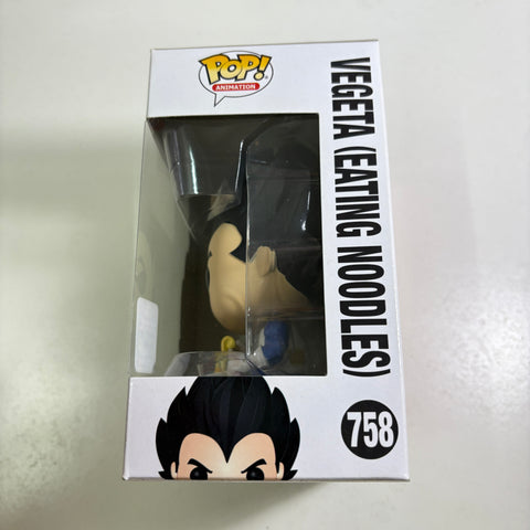 Dragon Ball Z - Vegeta (Eating Noodles) Funko Pop 758 Spring Convention 2020