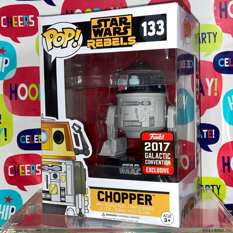 Chopper - Star Wars Rebels Funko Pop 133 2017 Galactic Convention