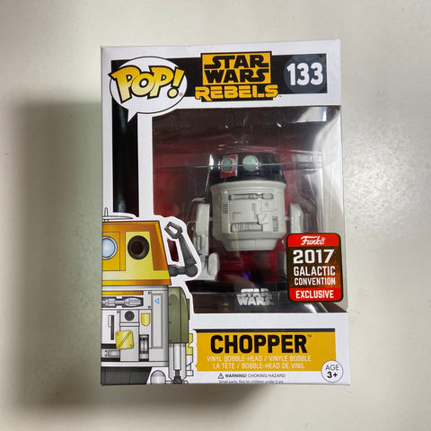 Chopper - Star Wars Rebels Funko Pop 133 2017 Galactic Convention