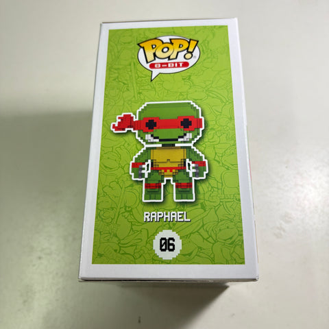 Raphael RED 8-BIT - Teenage Mutant Ninja Turtles Funko Pop Exclusive Vinyl Figure (11.4 Cm L × 8.9 Cm W × 15.9 Cm H)