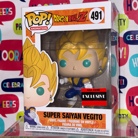 Dragon Ball Z - Vegito (Super Saiyan ) Funko Pop 491 AAA Anime