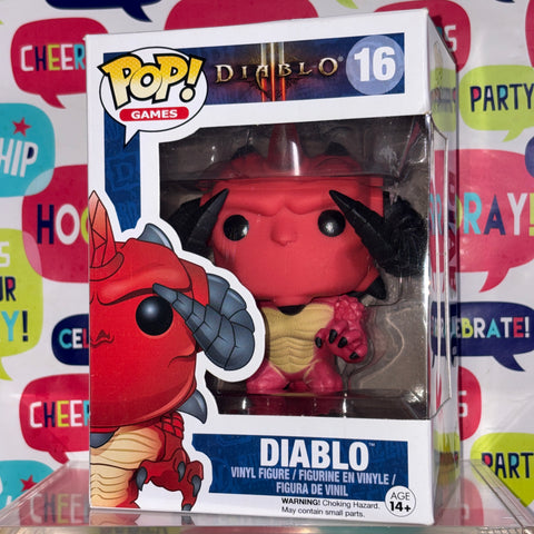 Diablo - Funko Pop 16 Vinyl Figure (11.4 Cm L × 8.9 Cm W × 15.9 Cm H)