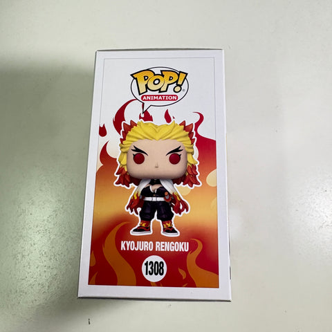 Kyojuro Rengoku GLOW in the DARK - Demon Slayer Funko Pop 1308 Vinyl Figure Exclusive