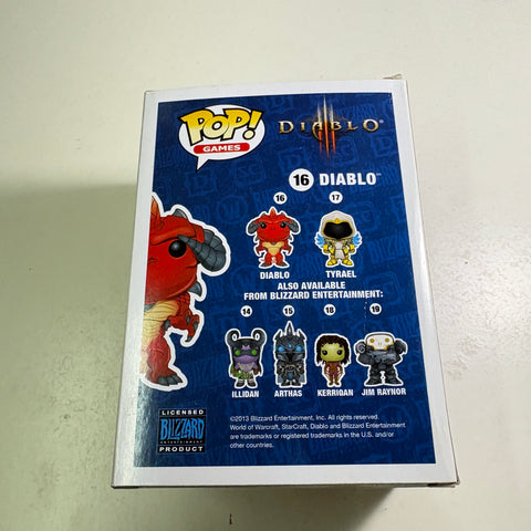 Diablo - Funko Pop 16 Vinyl Figure (11.4 Cm L × 8.9 Cm W × 15.9 Cm H)