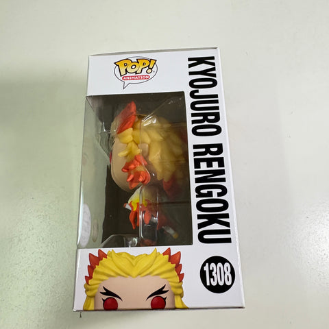 Kyojuro Rengoku GLOW in the DARK - Demon Slayer Funko Pop 1308 Vinyl Figure Exclusive