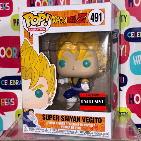 Dragon Ball Z - Vegito (Super Saiyan ) Funko Pop 491 AAA Anime
