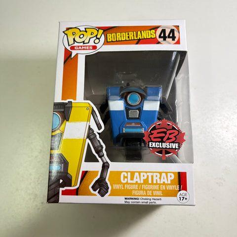 Claptrap - Borderlands Funko Pop 44 Vinyl Figure (11.4 Cm L × 8.9 Cm W × 15.9 Cm H)