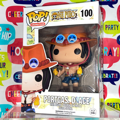 One Piece - Portgas D. Ace (OG 2016) Funko Pop 100
