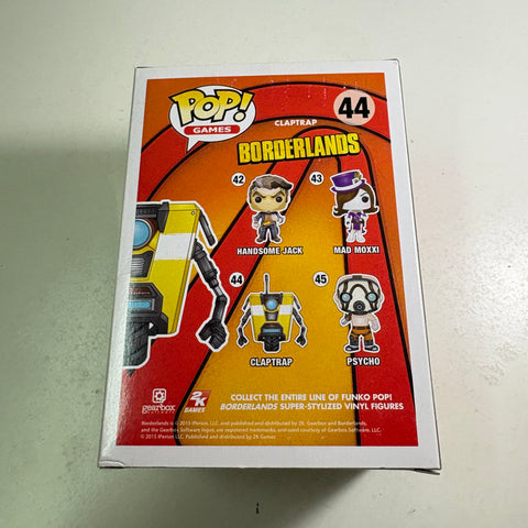 Claptrap - Borderlands Funko Pop 44 Vinyl Figure (11.4 Cm L × 8.9 Cm W × 15.9 Cm H)