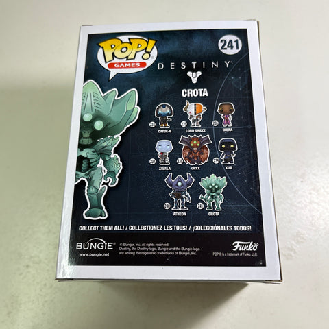 Crota - Destiny Funko Pop 241 Vinyl Figure (11.4 Cm L × 8.9 Cm W × 15.9 Cm H)