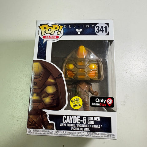 Cayde-6 with Golden Gun - Destiny Funko Pop 341 Vinyl Figure (11.4 Cm L × 8.9 Cm W × 15.9 Cm H)