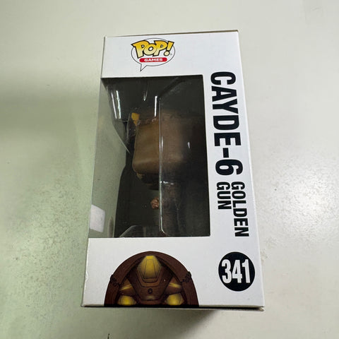 Cayde-6 with Golden Gun - Destiny Funko Pop 341 Vinyl Figure (11.4 Cm L × 8.9 Cm W × 15.9 Cm H)