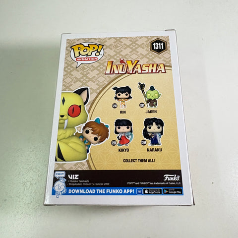 BOX FLAWS VIEW PHOTOS Kirara & Shippo - Inuyasha Funko Pop Anime 1311 Vinyl Figure