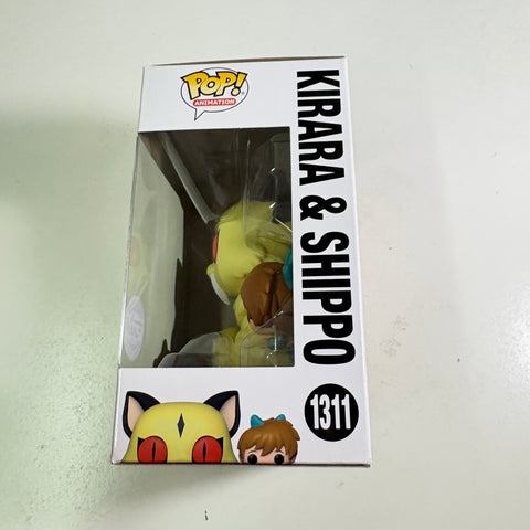 BOX FLAWS VIEW PHOTOS Kirara & Shippo - Inuyasha Funko Pop Anime 1311 Vinyl Figure
