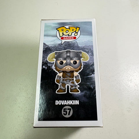 BOX FLAWS VIEW PHOTOS Dovahkiin - Skyrim Funko Pop 57 Vinyl Figure (11.4 Cm L × 8.9 Cm W × 15.9 Cm H)