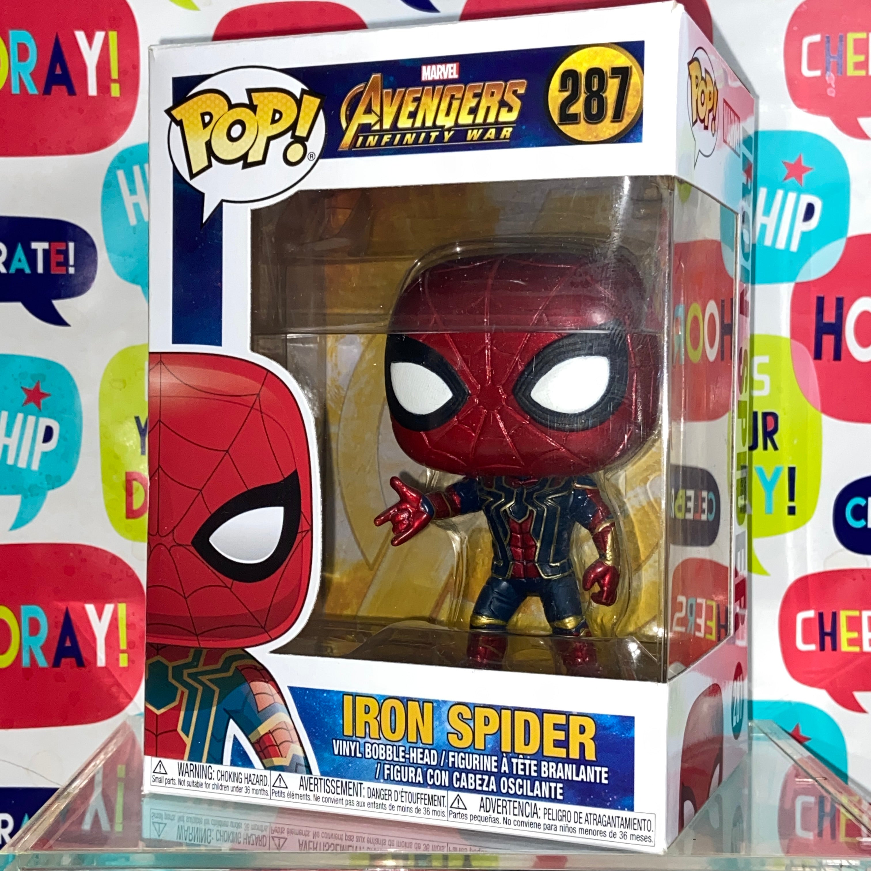 Iron spider funko pop online