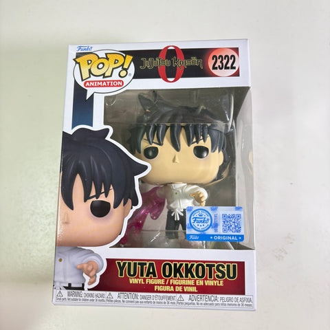Yuta Okkotsu - Jujutsu Kaisen Funko Pop Anime 2322 Vinyl Figure Exclusive