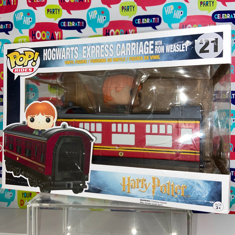Harry Potter - Ron Weasley w/ Hogwarts Express Funko Pop 21