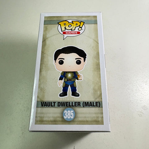 Vault Dweller Male - Fallout Funko Pop 385 Vinyl Figure (11.4 Cm L × 8.9 Cm W × 15.9 Cm H)