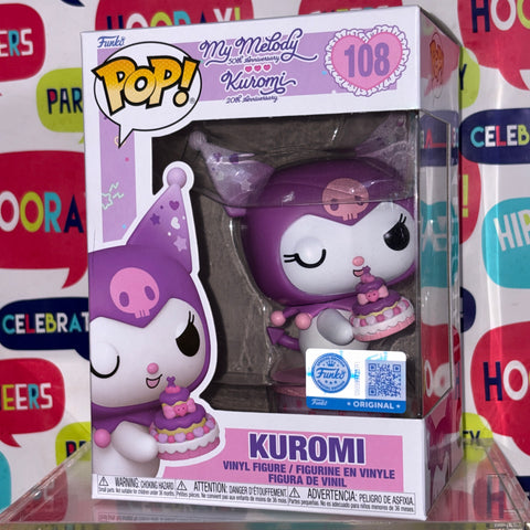 Kuromi - Sanrio Funko Pop 108 Vinyl Figure Exclusive