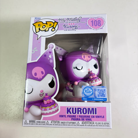 Kuromi - Sanrio Funko Pop 108 Vinyl Figure Exclusive