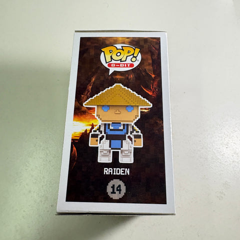 Raiden 8_Bit - Mortal Kombat Funko Pop 14 Vinyl Figure (11.4 Cm L × 8.9 Cm W × 15.9 Cm H)