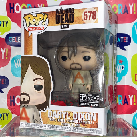 The Walking Dead - Daryl Dixon (BOX DISCOLORATION) Funko Pop 578 FYE Exclusive