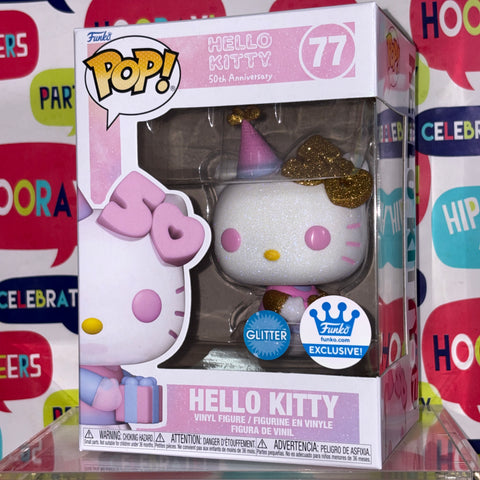 Hello Kitty - Sanrio Funko Pop 77 Vinyl Figure Exclusive GLITTER