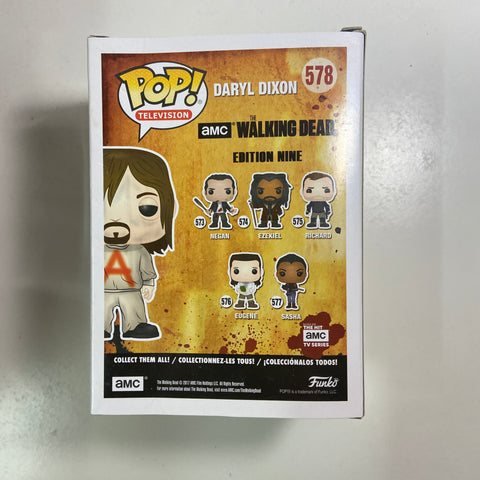 The Walking Dead - Daryl Dixon (BOX DISCOLORATION) Funko Pop 578 FYE Exclusive