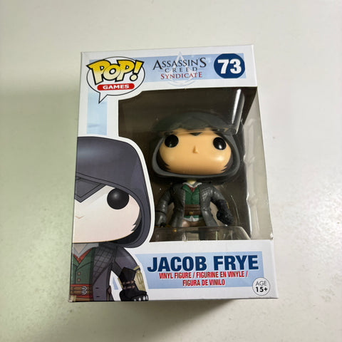 BOX FLAWS VIEW PHOTOS Jacob Frye - Assassin's Creed Funko Pop 73 Vinyl Figure (11.4 Cm L × 8.9 Cm W × 15.9 Cm H)