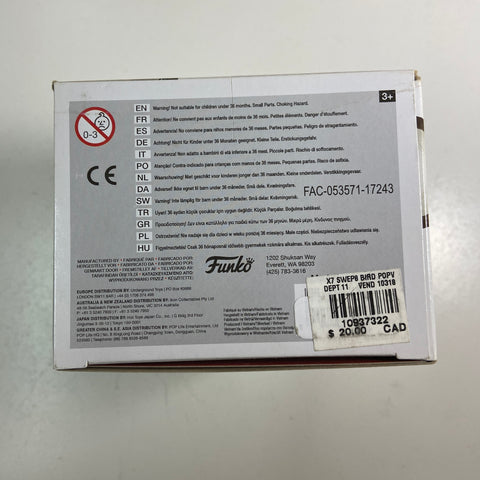 Star Wars -  Porg Flocked Funko Pop 198 Hot Topic Exclusive