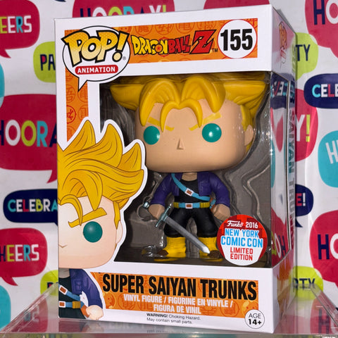 Dragon Ball Z - Trunks (Super Saiyan) Funko Pop 155 New York Comic Con