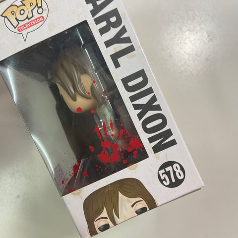 The Walking Dead - Daryl Dixon (BOX DISCOLORATION) Funko Pop 578 FYE Exclusive