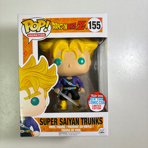 Dragon Ball Z - Trunks (Super Saiyan) Funko Pop 155 New York Comic Con
