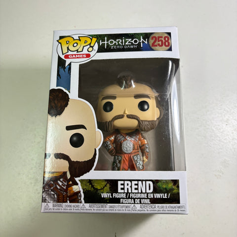 Erend - Horizon Zero Dawn Funko Pop 258 Vinyl Figure (11.4 Cm L × 8.9 Cm W × 15.9 Cm H)