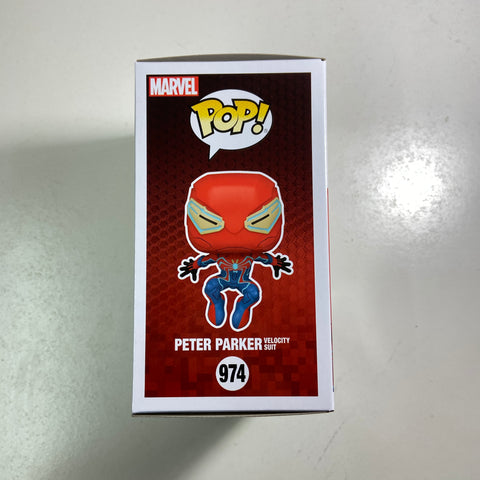 Spider-Man (Peter Parker Velocity Suit) - Marvel Funko Pop 974 Exclusive