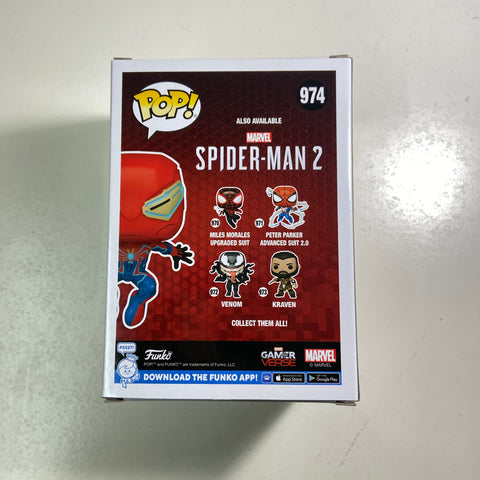 Spider-Man (Peter Parker Velocity Suit) - Marvel Funko Pop 974 Exclusive