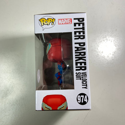Spider-Man (Peter Parker Velocity Suit) - Marvel Funko Pop 974 Exclusive