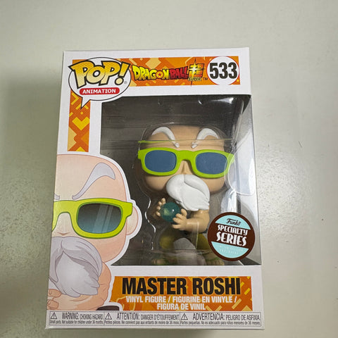 Dragon Ball Z -Master Roshi Funko Pop 533 Specialty Series Exclusive