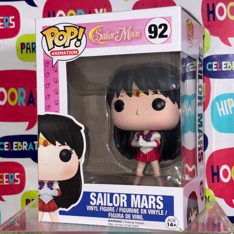 BOX DAMAGE Sailor Mars - Sailor Moon Funko Pop 92 Vinyl Figure
