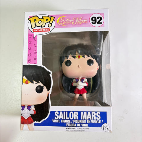 BOX DAMAGE Sailor Mars - Sailor Moon Funko Pop 92 Vinyl Figure